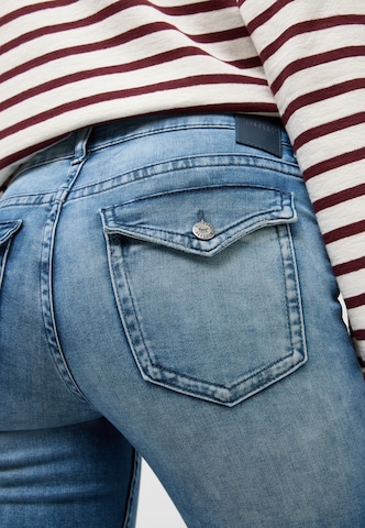 MUSTANG Bootcut Jeans 'Shelby' in Blau