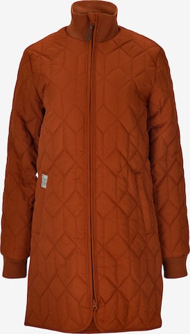 Weather Report Outdoor Coat 'Nokka' in Orange: front