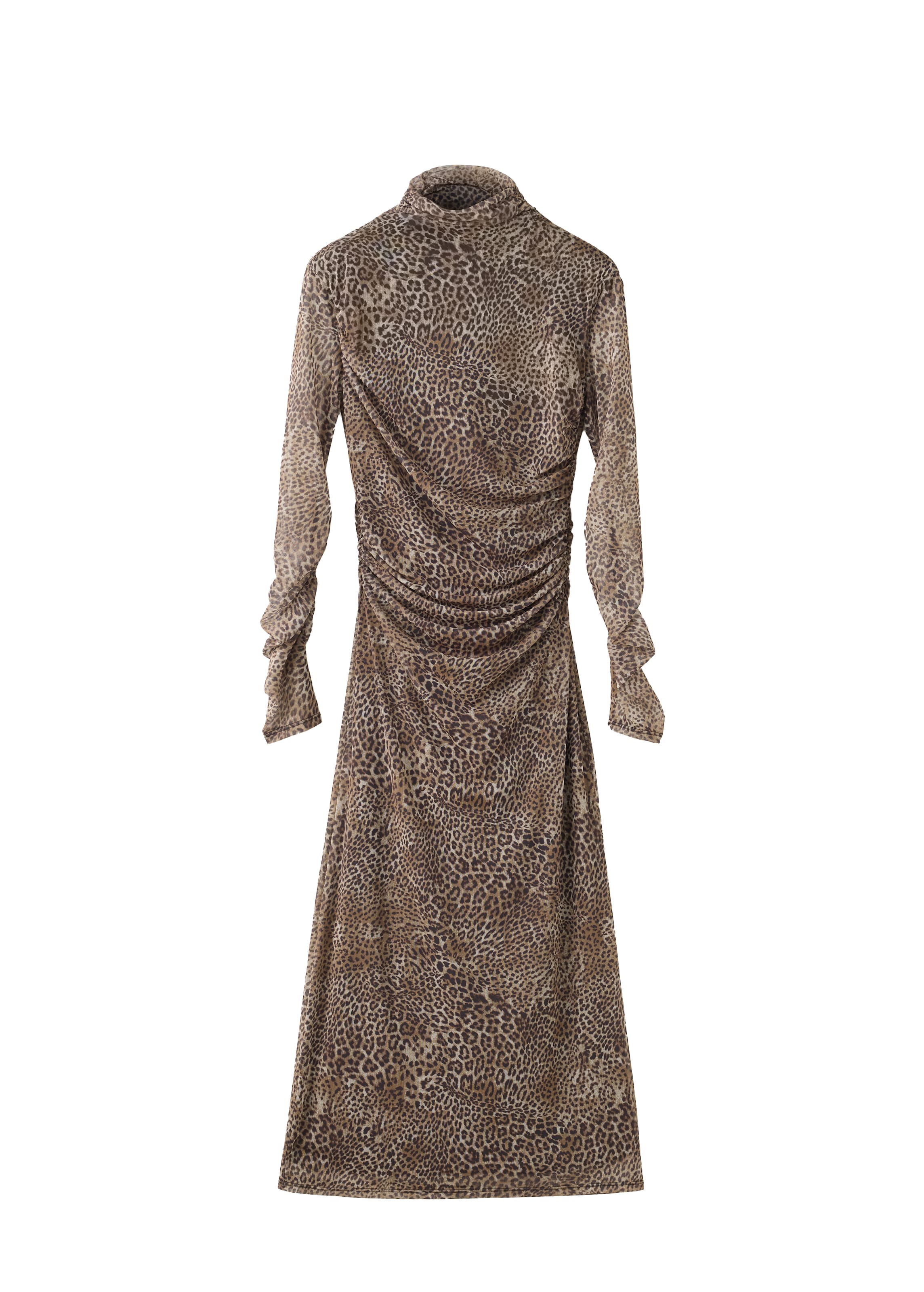 Robe 'BEATRICE' MANGO en marron : devant