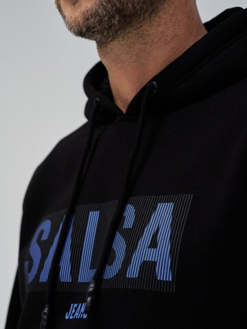 Salsa Jeans Sweatshirt in Schwarz