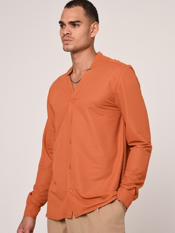 Antioch Regular fit Overhemd in Oranje: voorkant