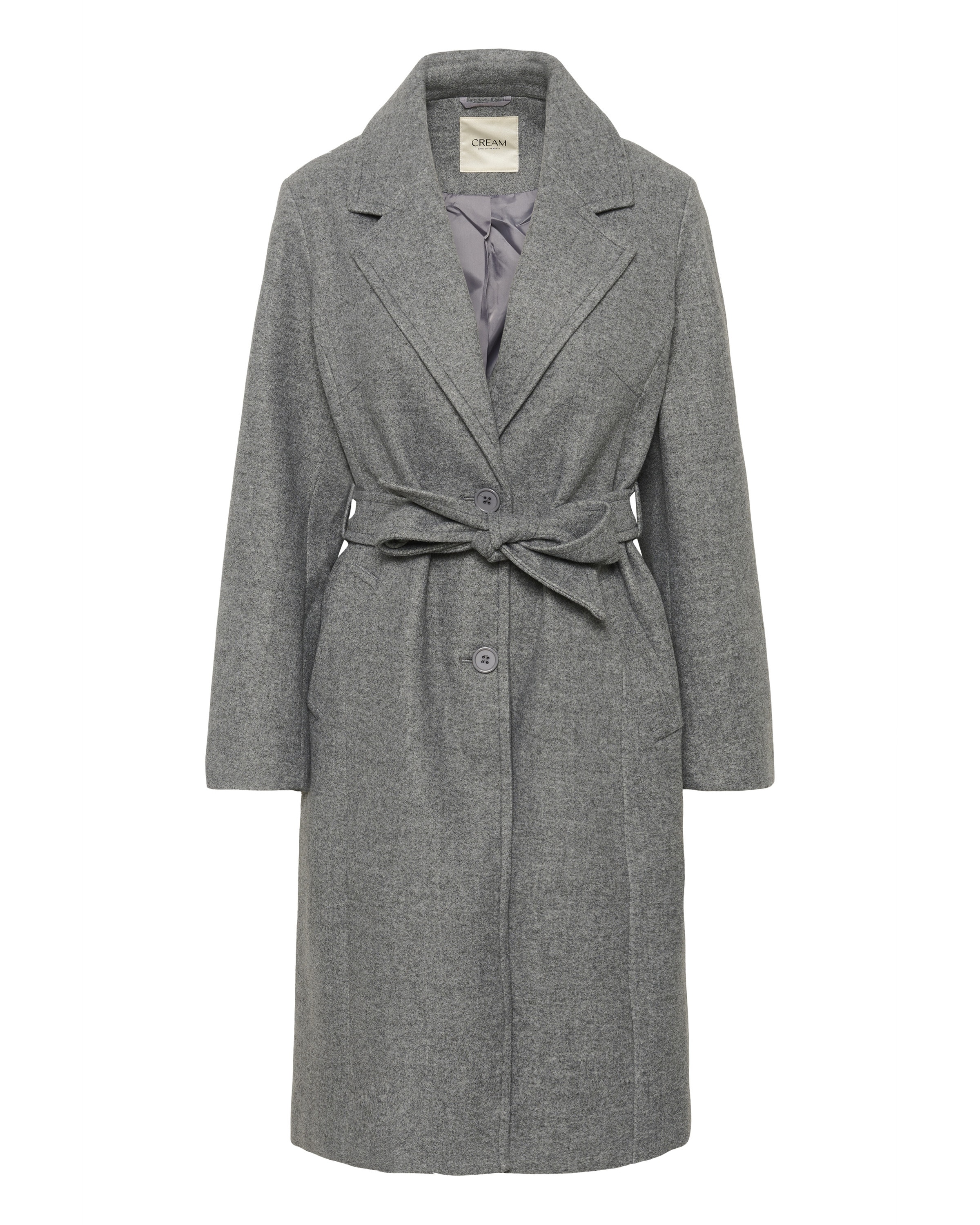 CreamPrijelazni kaput 'CRCamelia' - siva boja: prednji dio