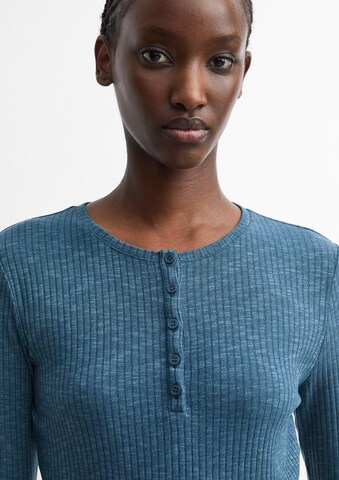 COMMA Shirt in Blau