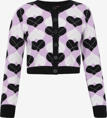 myMo ROCKS Kofta i lila: framsida