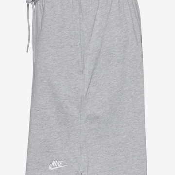 pelēks Nike Sportswear Standarta Bikses 'Club'