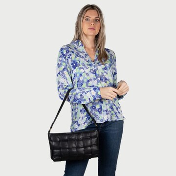 Sac à bandoulière Cowboysbag en noir : devant
