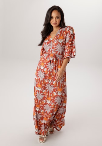 Aniston Kleid in Orange: Vorderseite