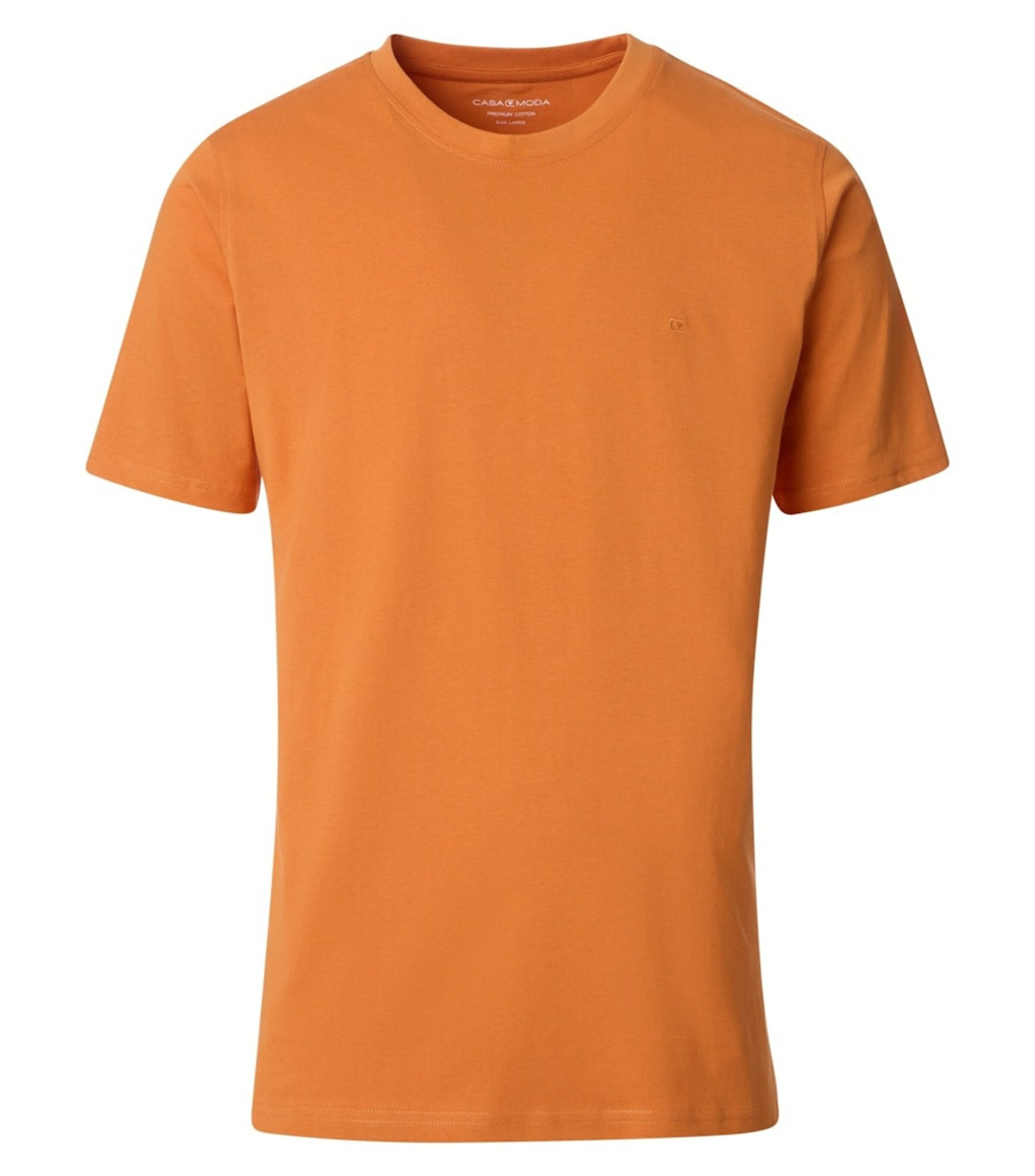 T-Shirt KATT en orange : devant