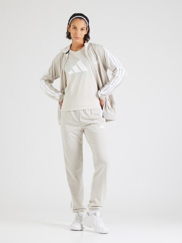 Haut de sport ADIDAS PERFORMANCE en gris