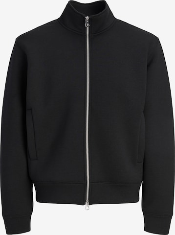 JACK & JONES Sweatjacke in Schwarz: Vorderseite