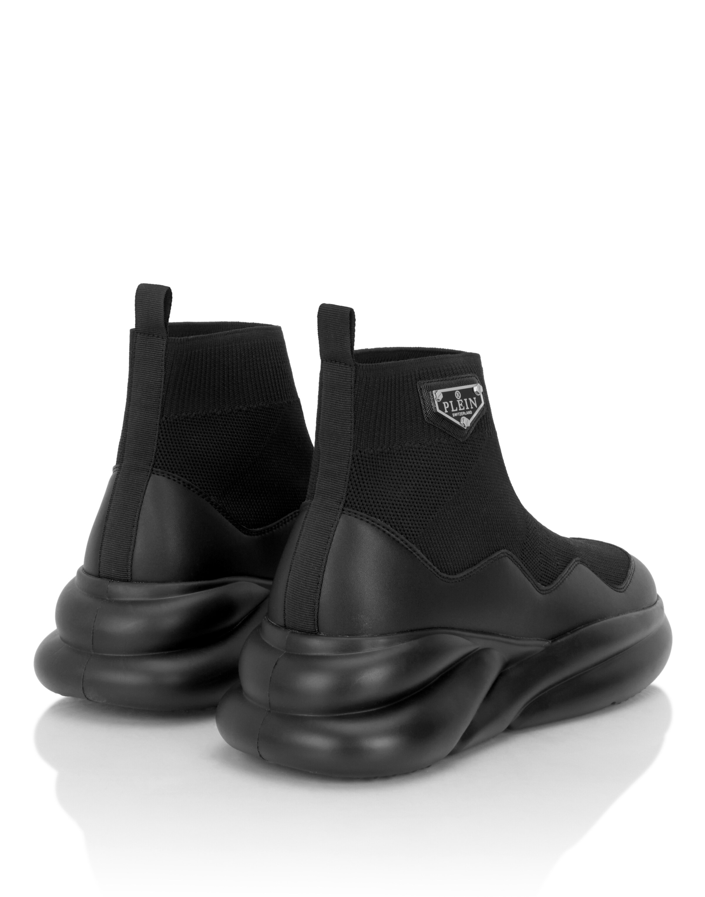 Sneaker alta 'Skywalker' di Philipp Plein in nero
