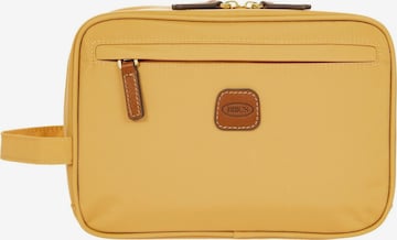 Bric's Kulturtasche 'X-Bag' in Gelb: Vorderseite