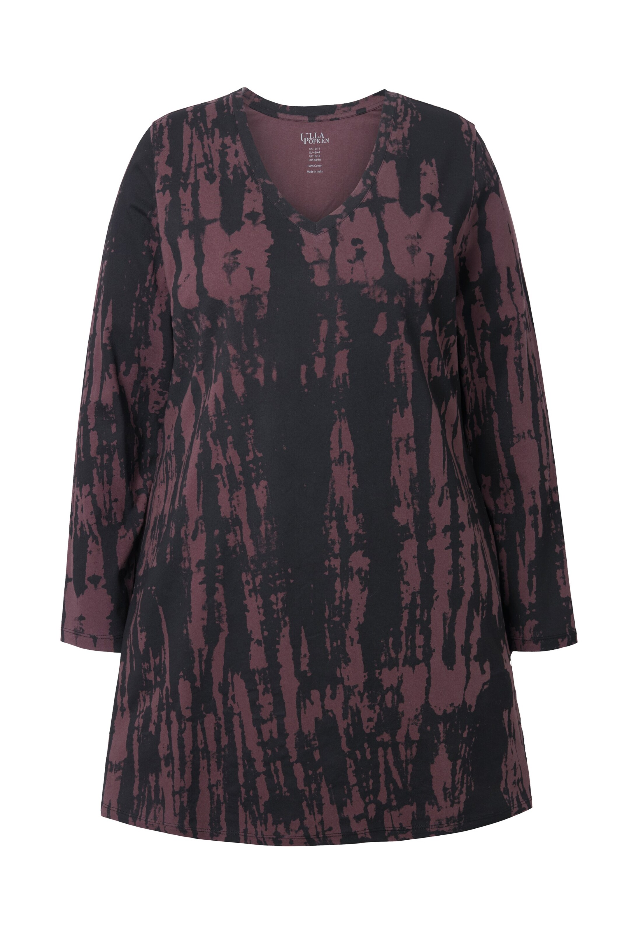 Ulla Popken Shirt in Purple: front