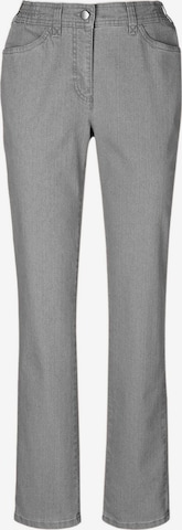 Goldner Jeans 'Anna' in Grey: front