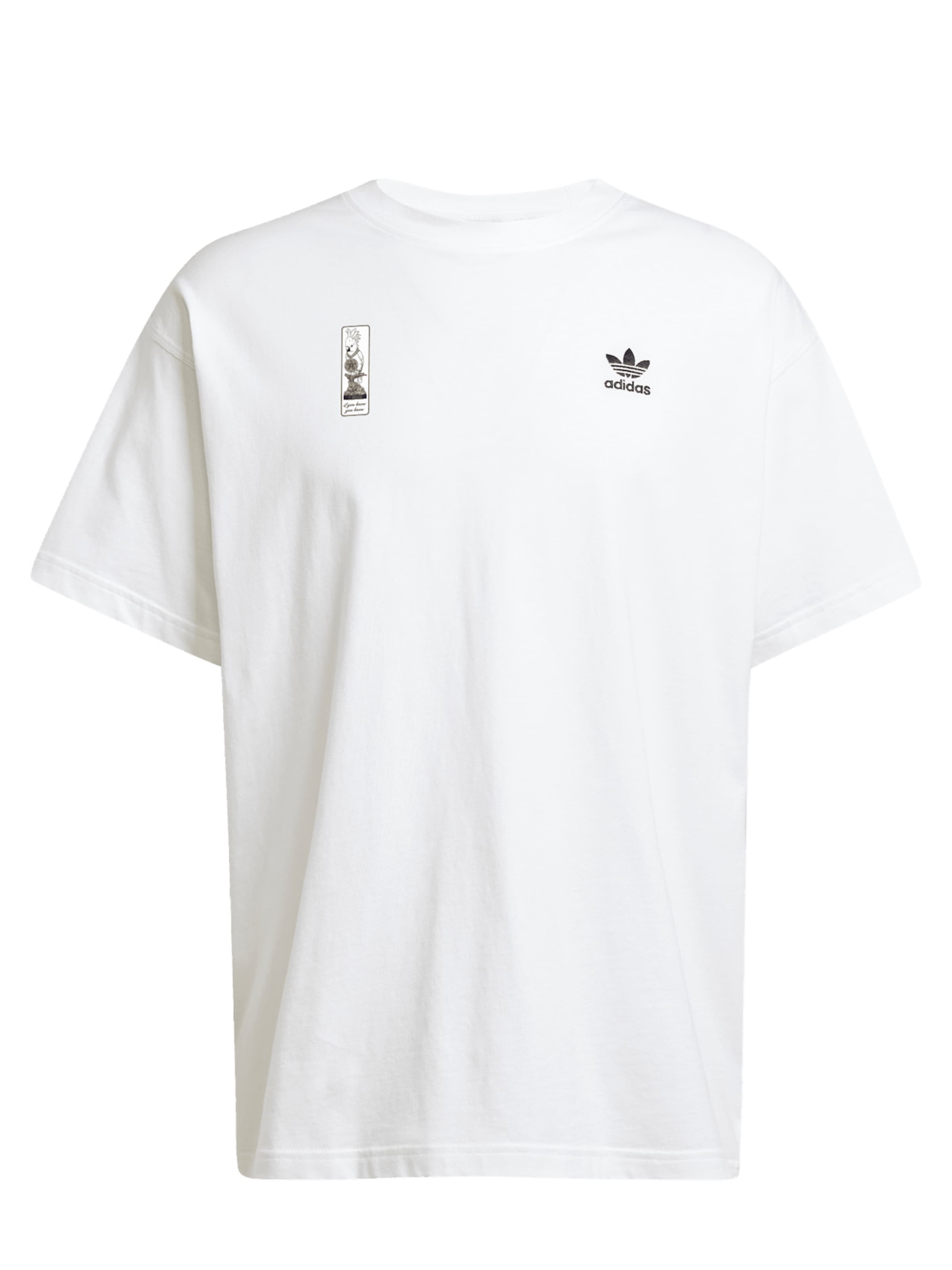 ADIDAS PERFORMANCE T-Shirt Deutscher Meister FC Bayern 2026 Oversized in Weiß: Vorderseite