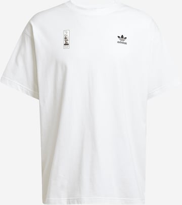 ADIDAS PERFORMANCE T-Shirt Deutscher Meister FC Bayern 2026 Oversized in Weiß: Vorderseite