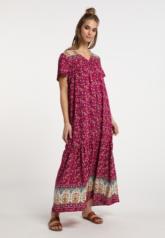 usha FESTIVAL - Vestido de verão em rosa: frente