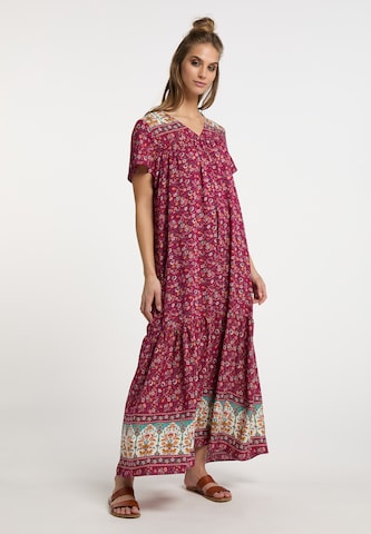 usha FESTIVAL Summer Dress in Pink: front