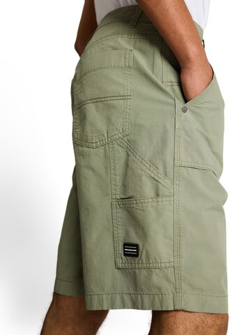TOM TAILOR DENIM Loosefit Broek 'TTLOOSE' in Groen