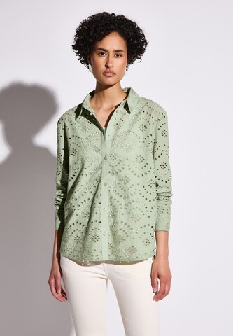 STREET ONE Blouse in Green: front