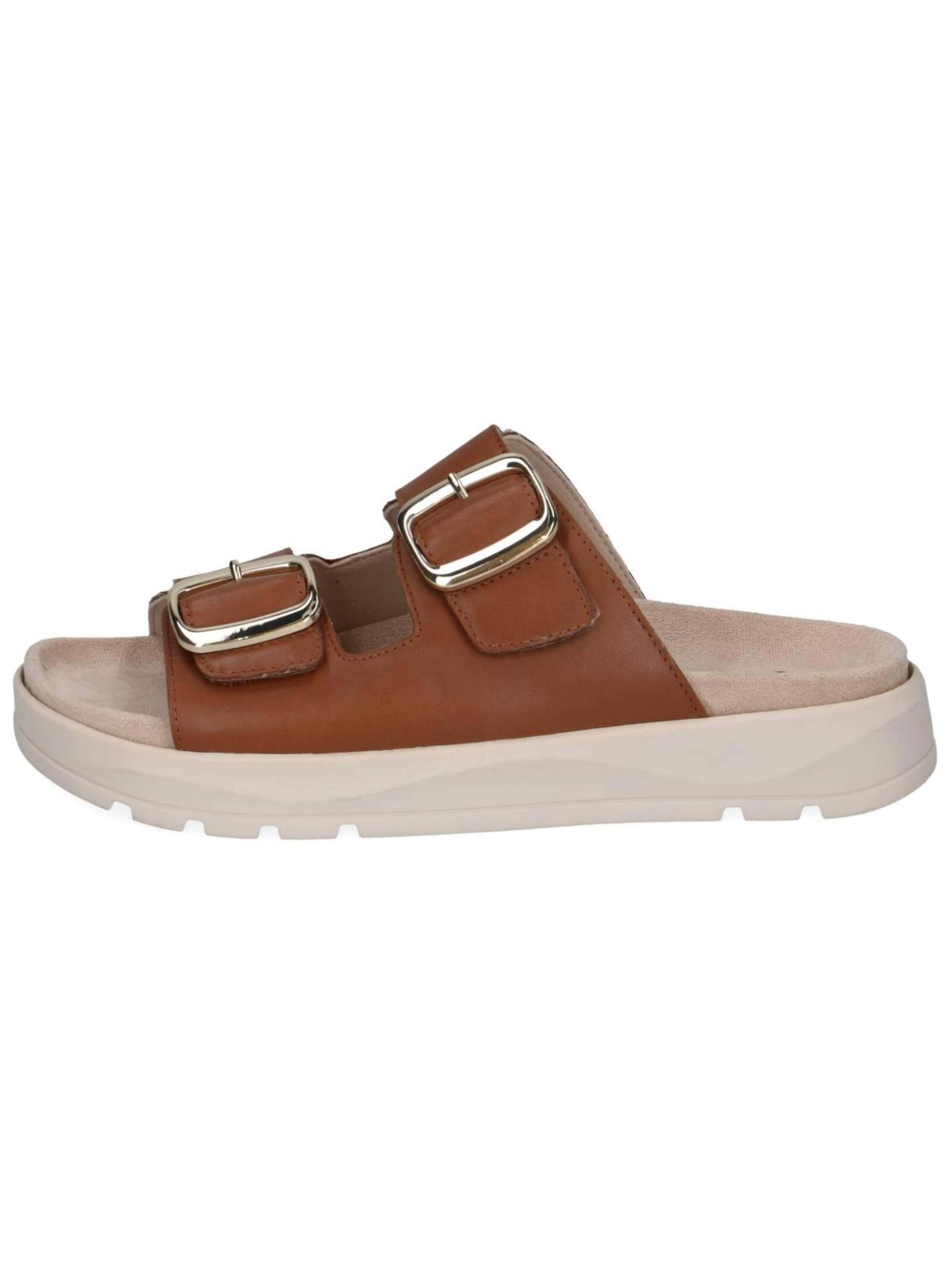 CAPRICE Pantolette in Beige