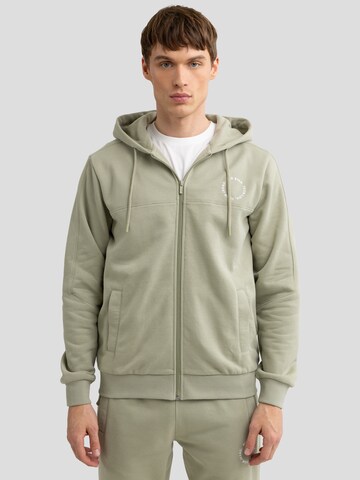 Veste de survêtement 'Ajron' BIG STAR en vert : devant