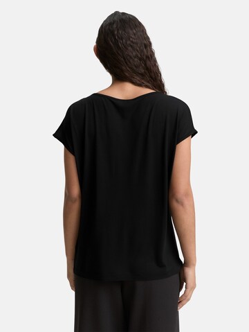 TOM TAILOR T-Shirt in Schwarz