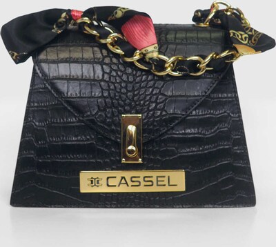 Clay Cassel Handtas in de kleur Zwart, Productweergave