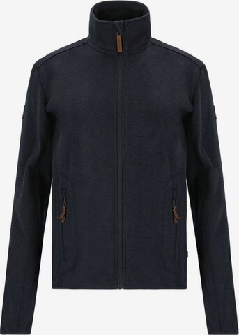 Gipfelglück Athletic Fleece Jacket 'Iloan' in Blue: front