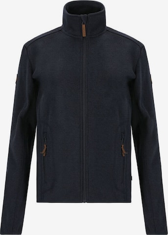 Gipfelglück Athletic Fleece Jacket 'Iloan' in Blue: front