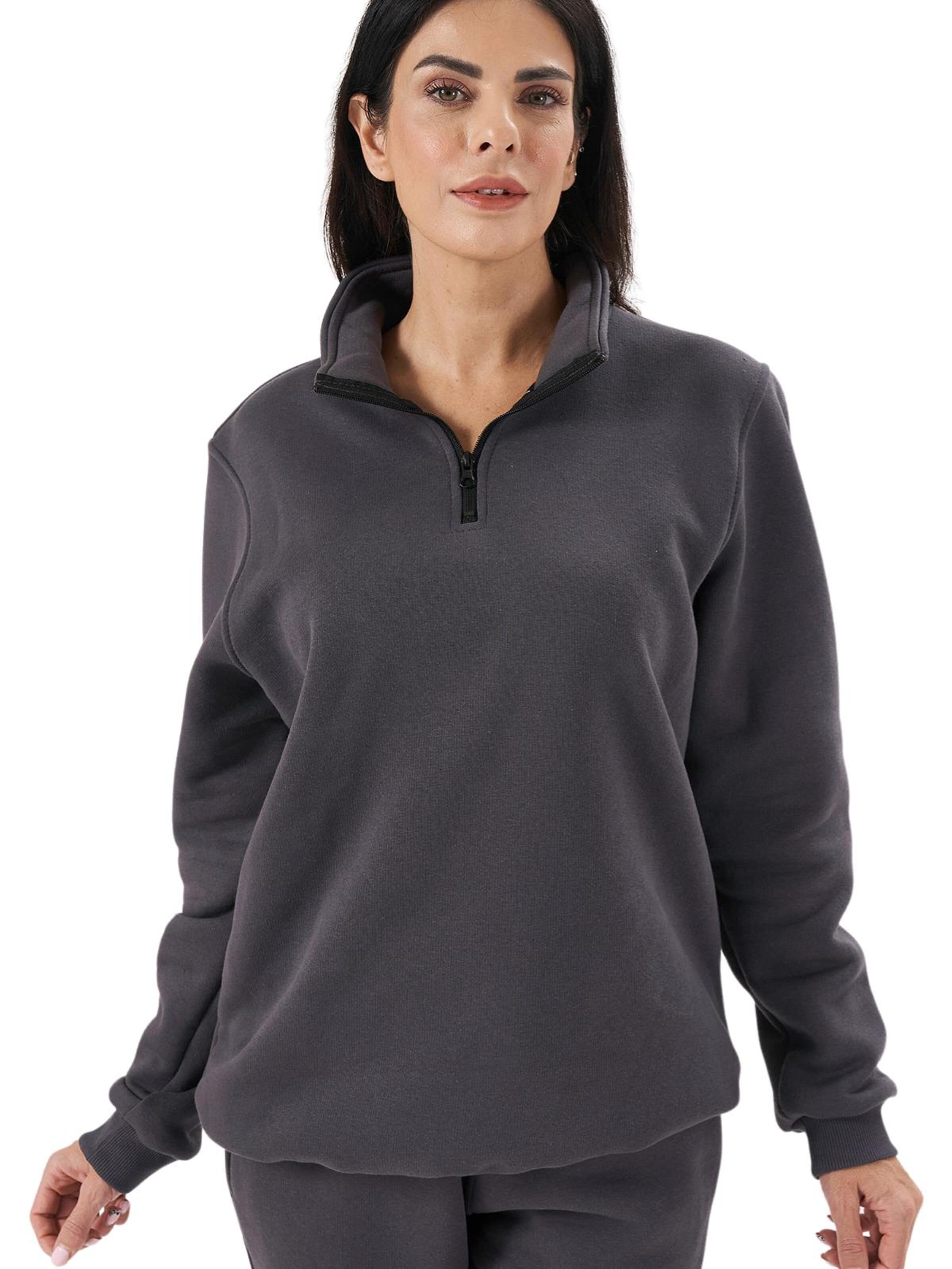 LOUIS LECLER Sweatshirt 'Sage' in Grijs