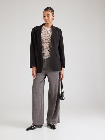 ONLY Loose fit Trousers 'ONLRUBY' in Grey