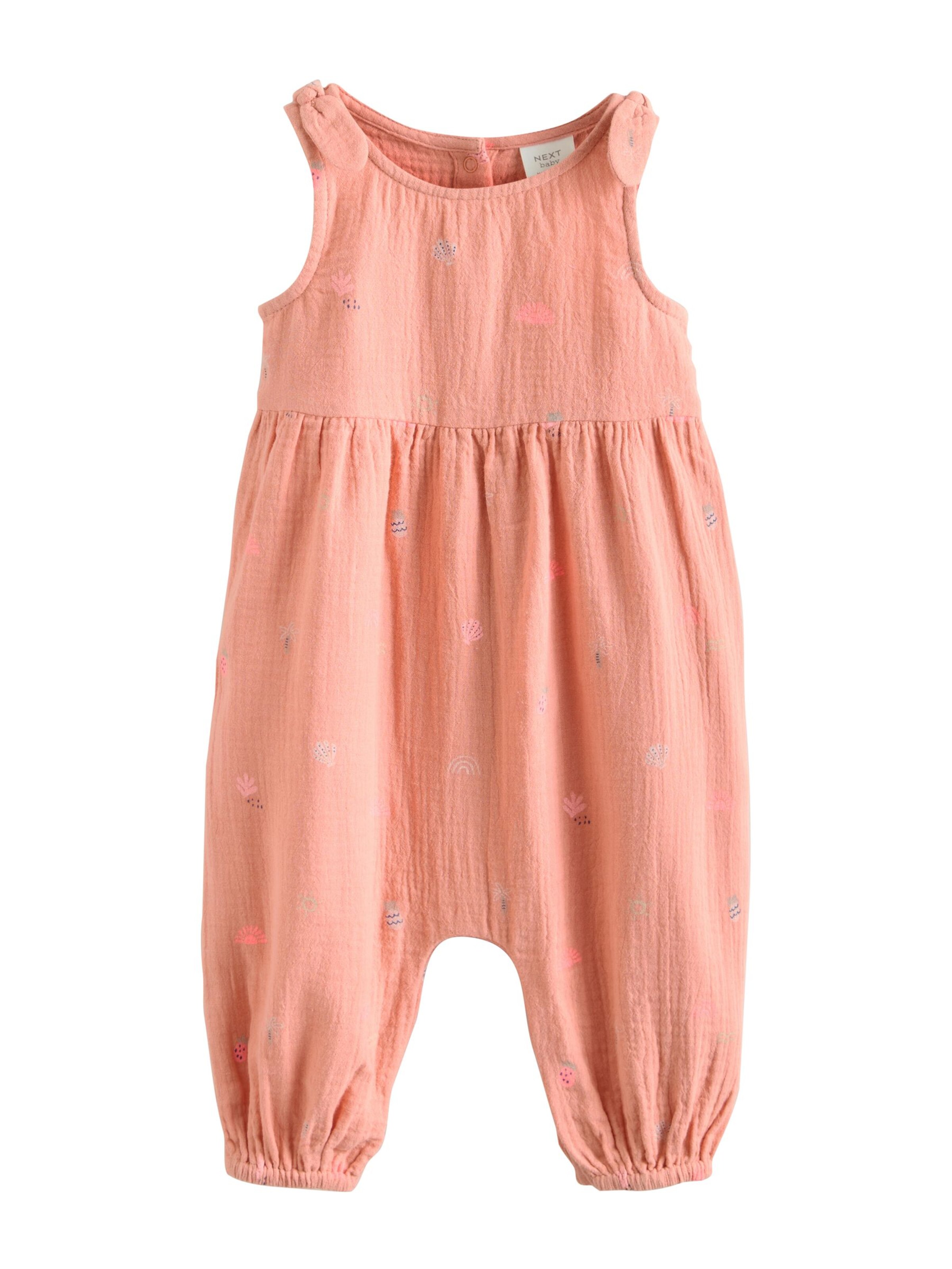 Next Ползунки/боди в Оранжевый: спереди