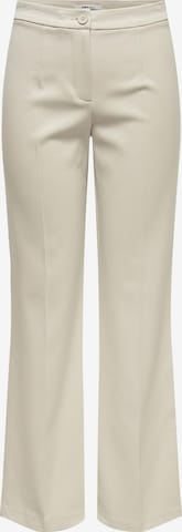 ONLY Pleat-Front Pants 'MIA' in Beige: front