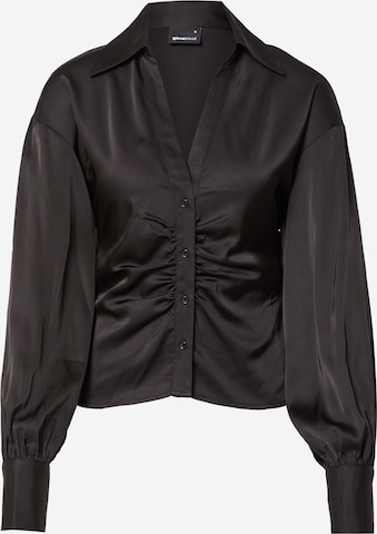 Camicia da donna 'Sivan' di Gina Tricot in nero: frontale