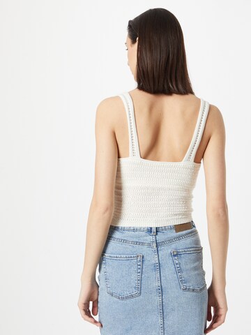 Abercrombie & Fitch Knitted top in Beige