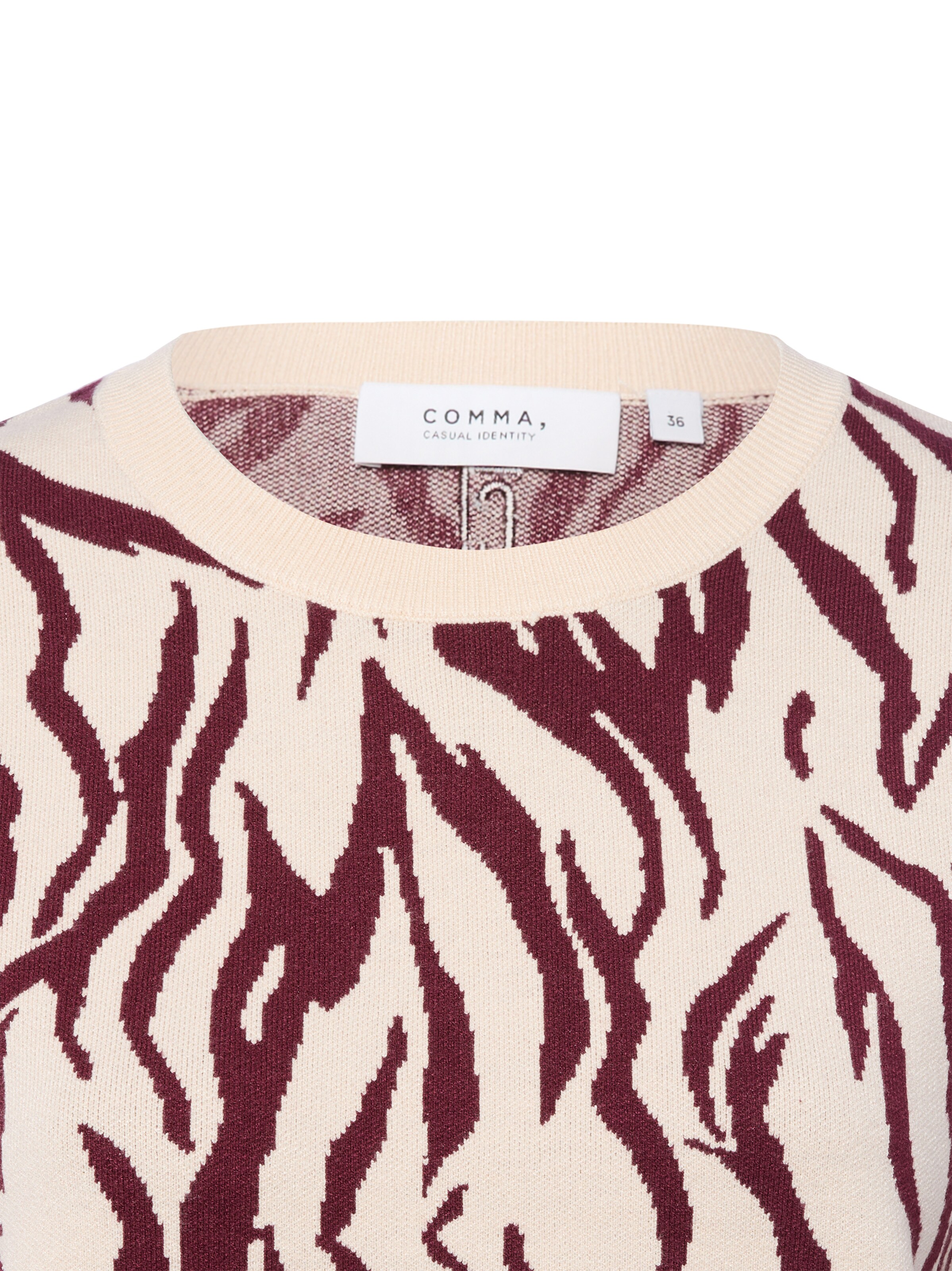 COMMA Pulover | bež barva