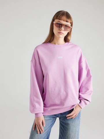 VANS Sweatshirt in Purple: front