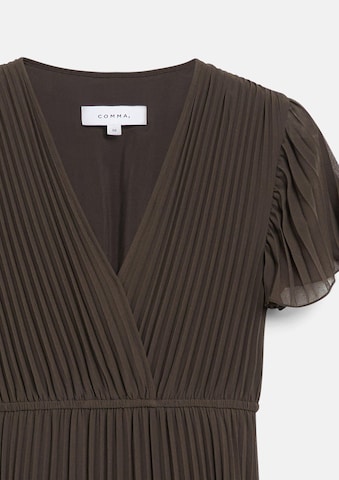 COMMA Kleid in Braun
