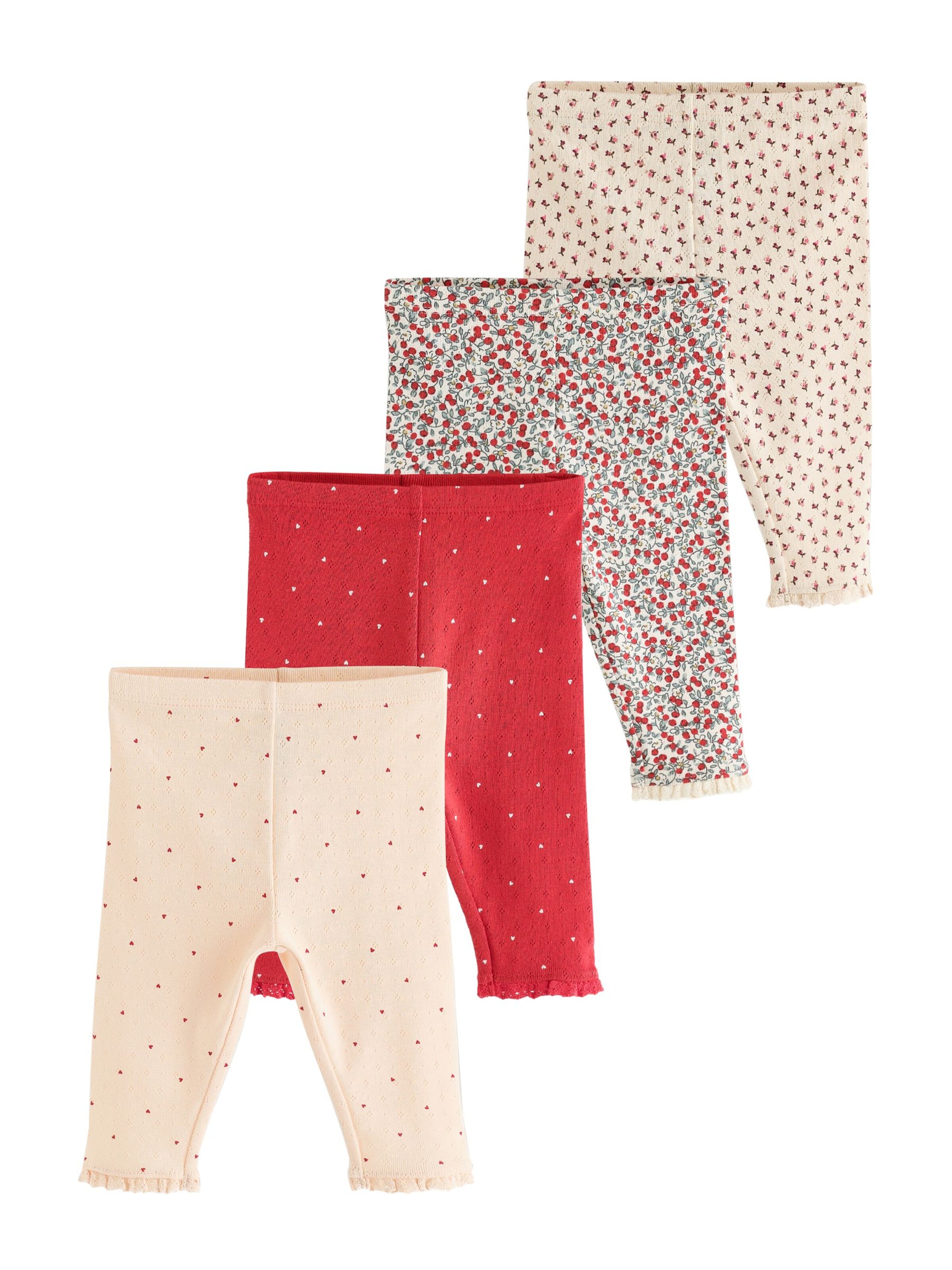 Next Skinny Legíny – červená: přední strana