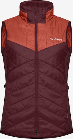 VAUDE Sportweste in Rot: Vorderseite