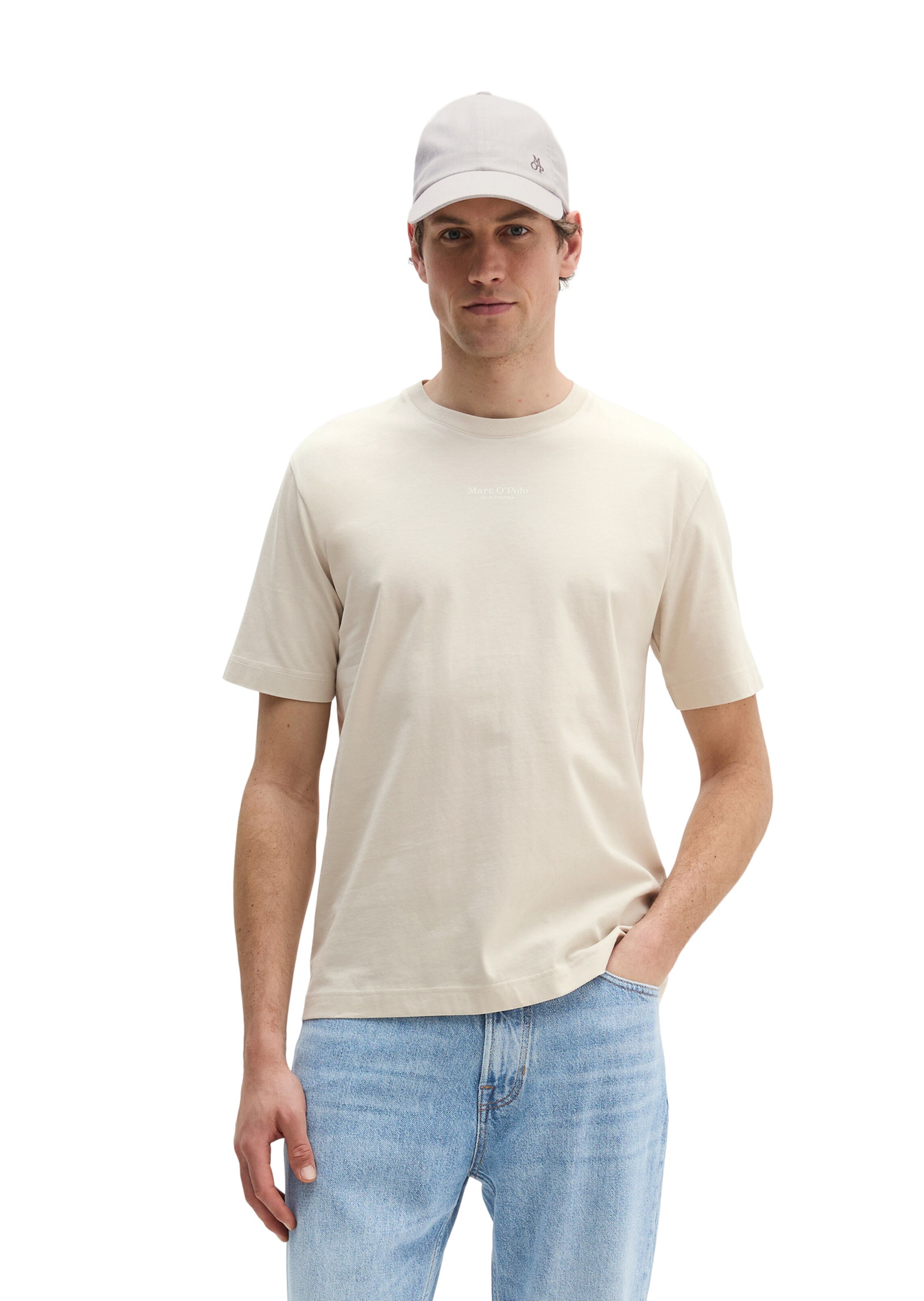 Marc O'Polo Shirt in Grijs: voorkant