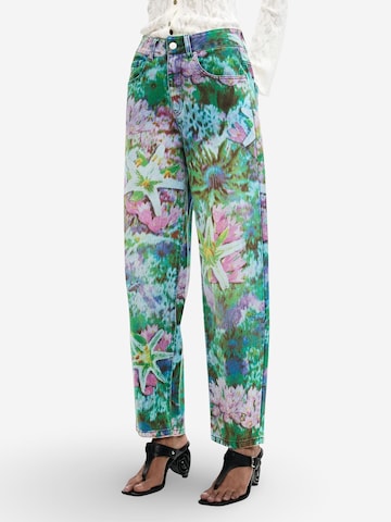 Desigual - regular Vaquero 'Beetle' en verde