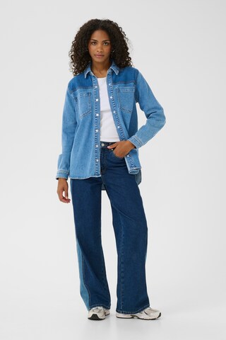 Kaffe Blouse 'Sandra' in Blauw