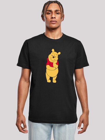 F4NT4STIC Shirt in Zwart: voorkant