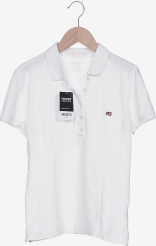 NAPAPIJRI Poloshirt S in Weiß: predná strana