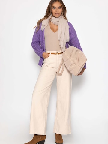 SASSYCLASSY Oversized Cardigan in Purple