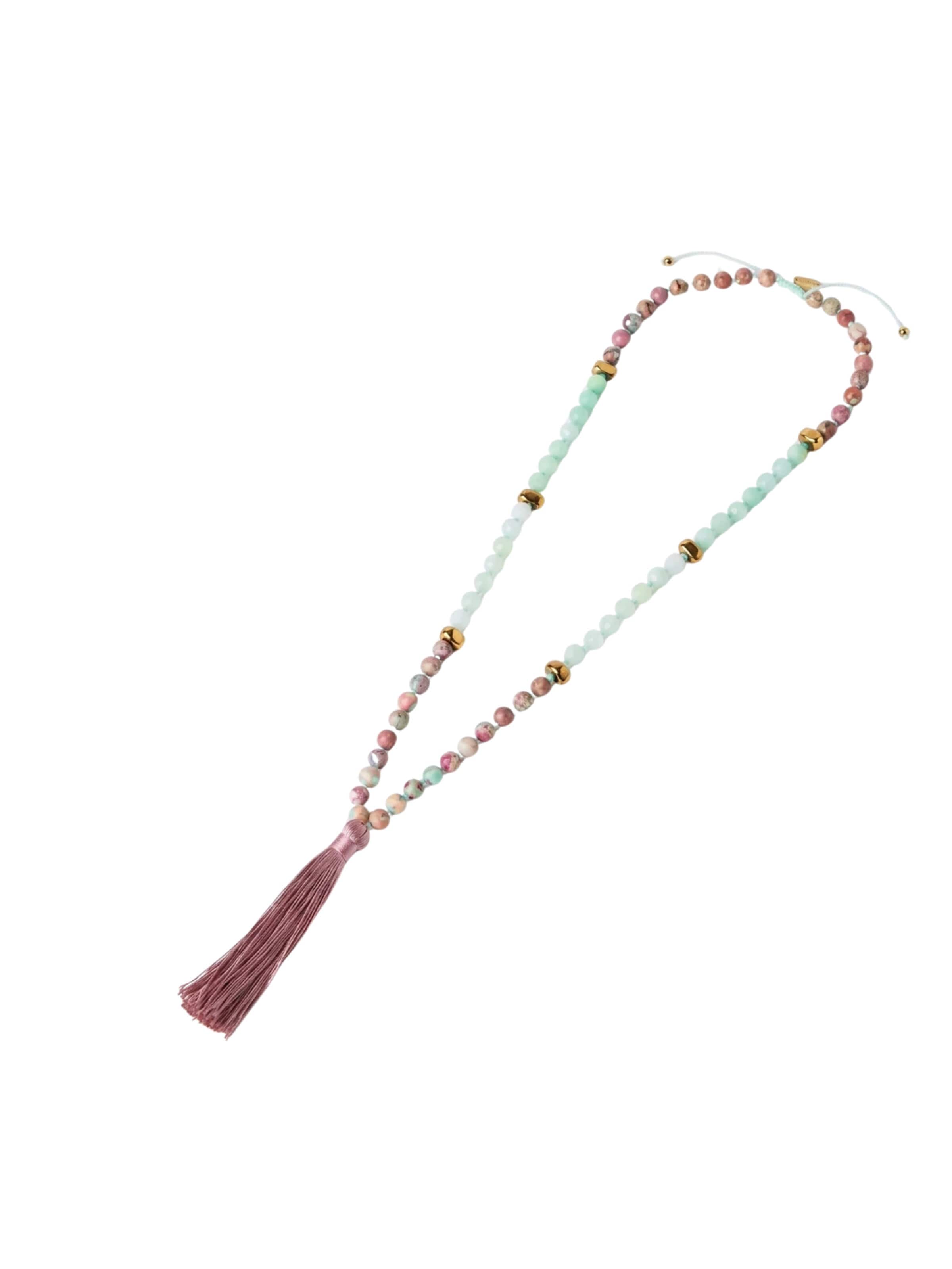 THE GEM STORIES JEWELRY Necklace 'Pastel Harmony Necklace' in 70 cm in Mixed colours, Item view