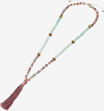 THE GEM STORIES JEWELRY Ketju 'Pastel Harmony Necklace' värissä monivärinen: etupuoli