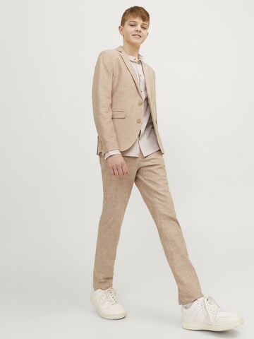 Jack & Jones Junior Regular Anzug in Beige
